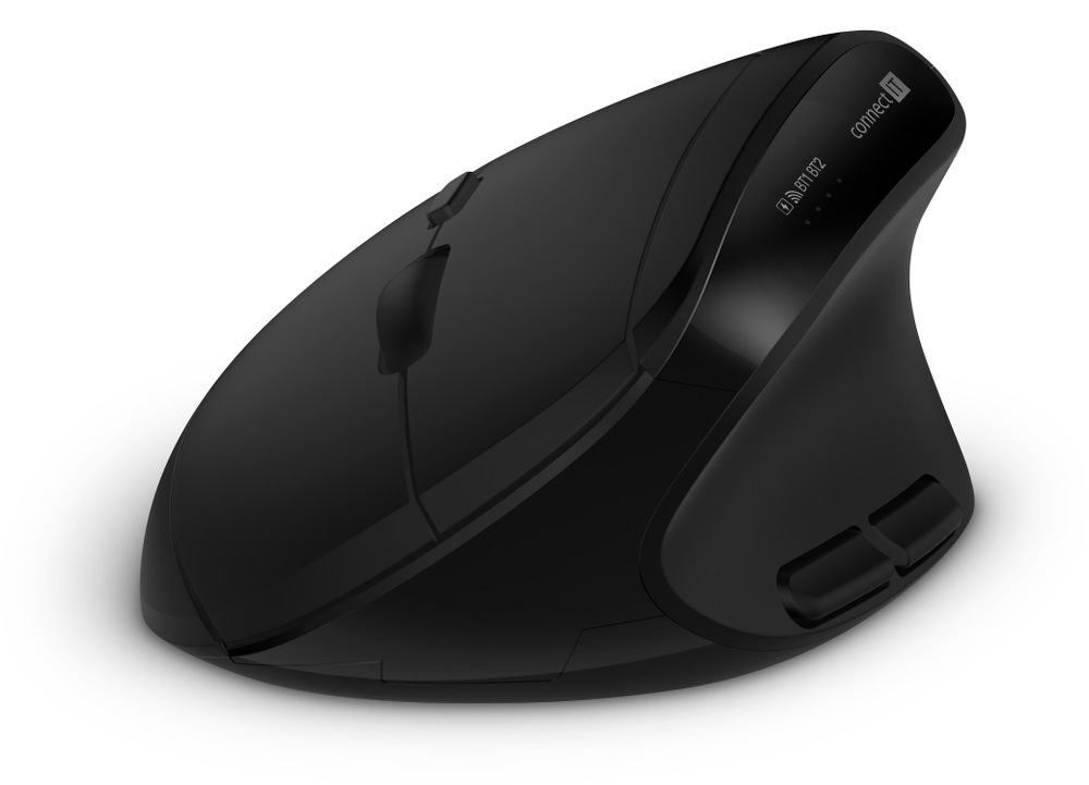 Klávesnice s myší Connect IT FOR HEALTH Wireless Combo, CZ/SK layout černá