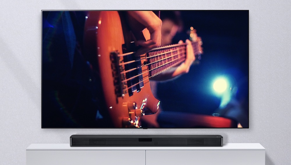 Soundbar LG SL4Y černý