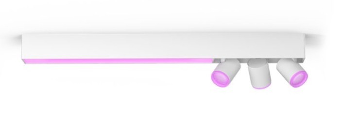 Bodové svítidlo Philips Hue Centris White and Color Ambiance 3 Spot bílé