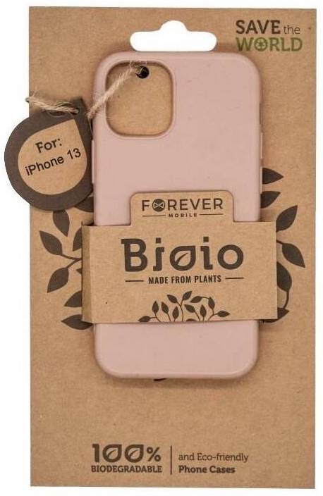 Kryt na mobil Forever Bioio na Apple iPhone 13 růžový