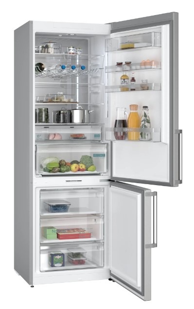 Chladnička s mrazničkou Siemens iQ500 KG49NAICT PerfectFit nerez