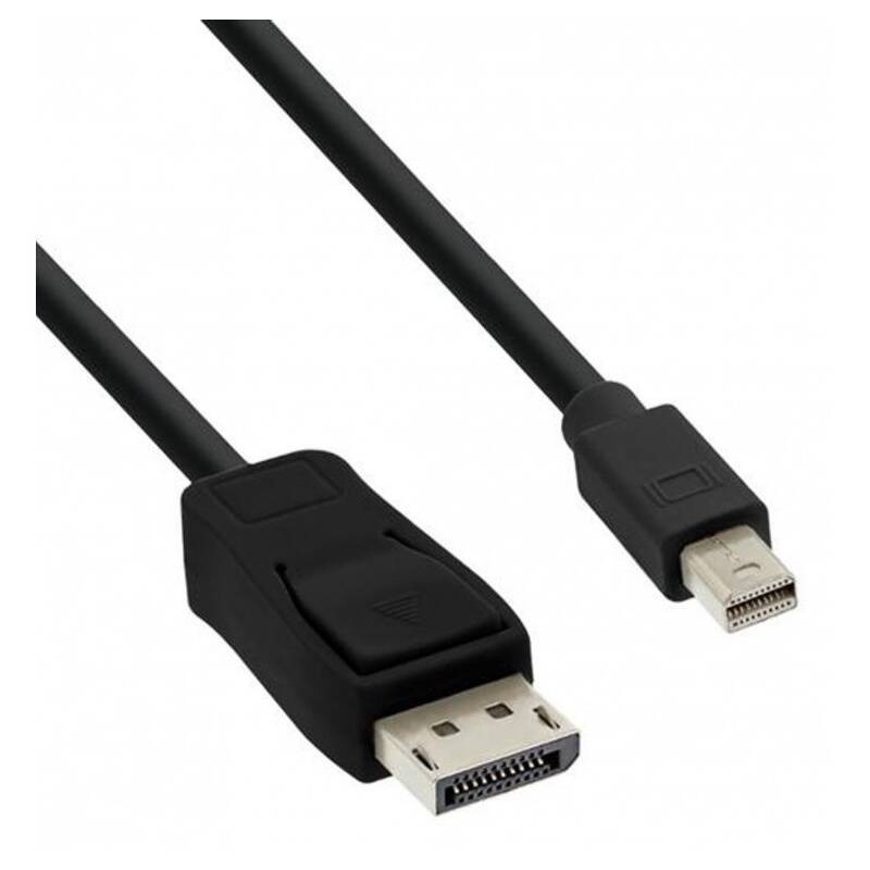 Kabel WG DisplayPort/Mini DisplayPort, 1,5m černý