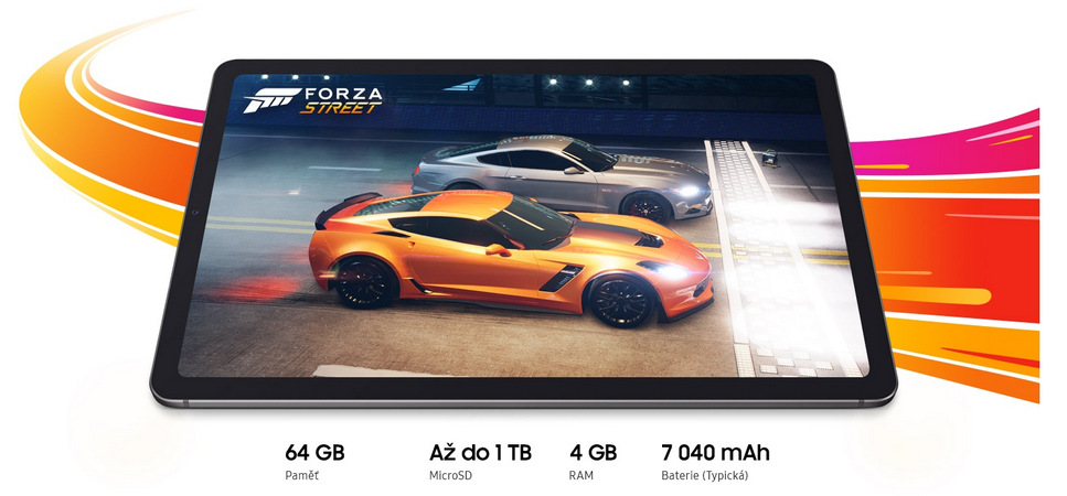 Dotykový tablet Samsung Galaxy Tab S6 Lite šedý Dotykový tablet Samsung Galaxy Tab S6 Lite šedý