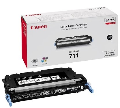 Toner Canon CRG-711B k, 6000 stran černý