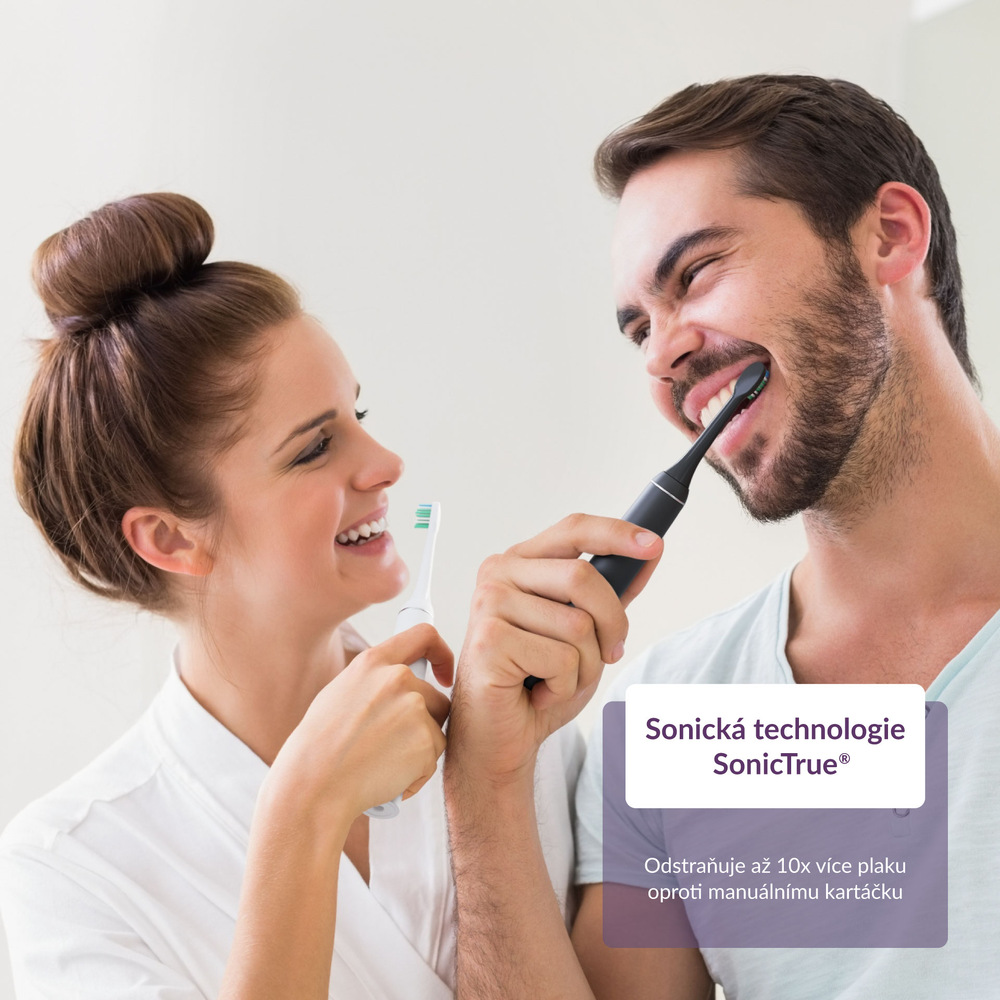 TrueLife SonicBrush Compact Duo, bílá 