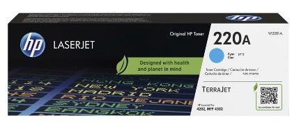Toner HP 220A, 1800 stran azurový Toner HP 220A, 1800 stran azurový