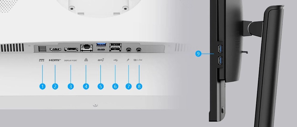Počítač All In One MSI Pro AP242P 14M bílý MSI PRO AP242P