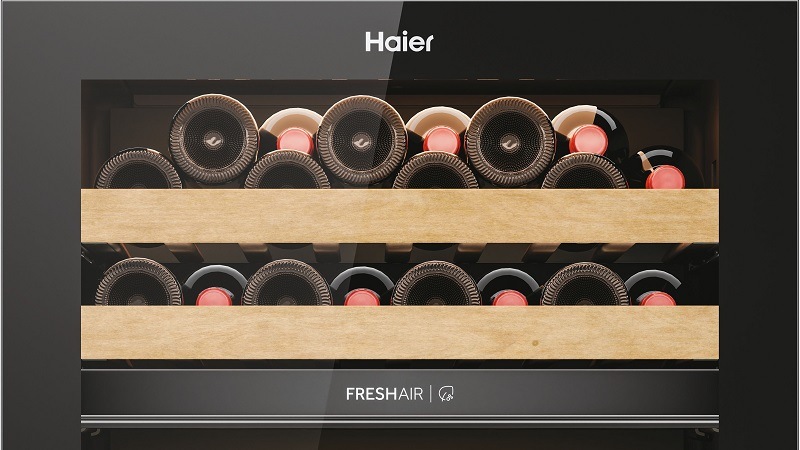 Vinotéka Haier HUC44GDEH1 černá Vinotéka Haier HUC44GDEH1 černá