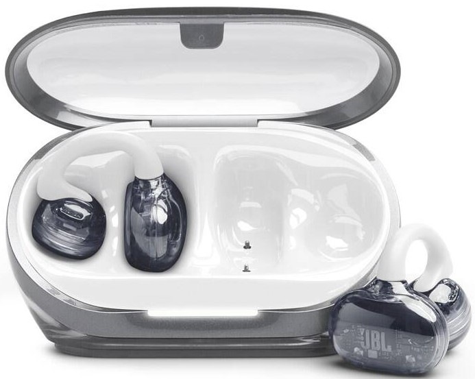 Sluchátka JBL Soundgear Clips bílá