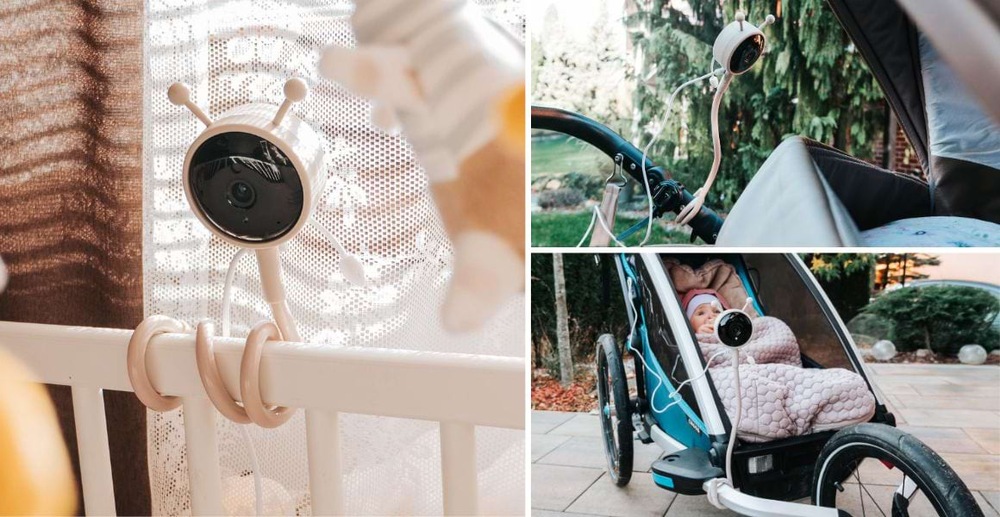 Dětská elektronická chůva Concept KIDO KD1000 béžová
