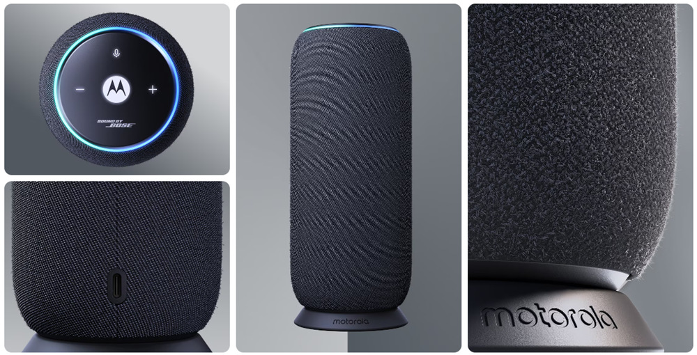 Přenosný reproduktor Motorola Moto Sound Flow, šedý
