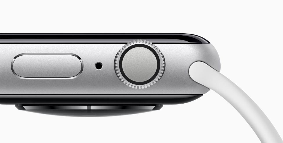 Chytré hodinky Apple Watch Series 4 GPS 44mm pouzdro ze stříbrného hliníku - bílý sportovní řemínek SK verze