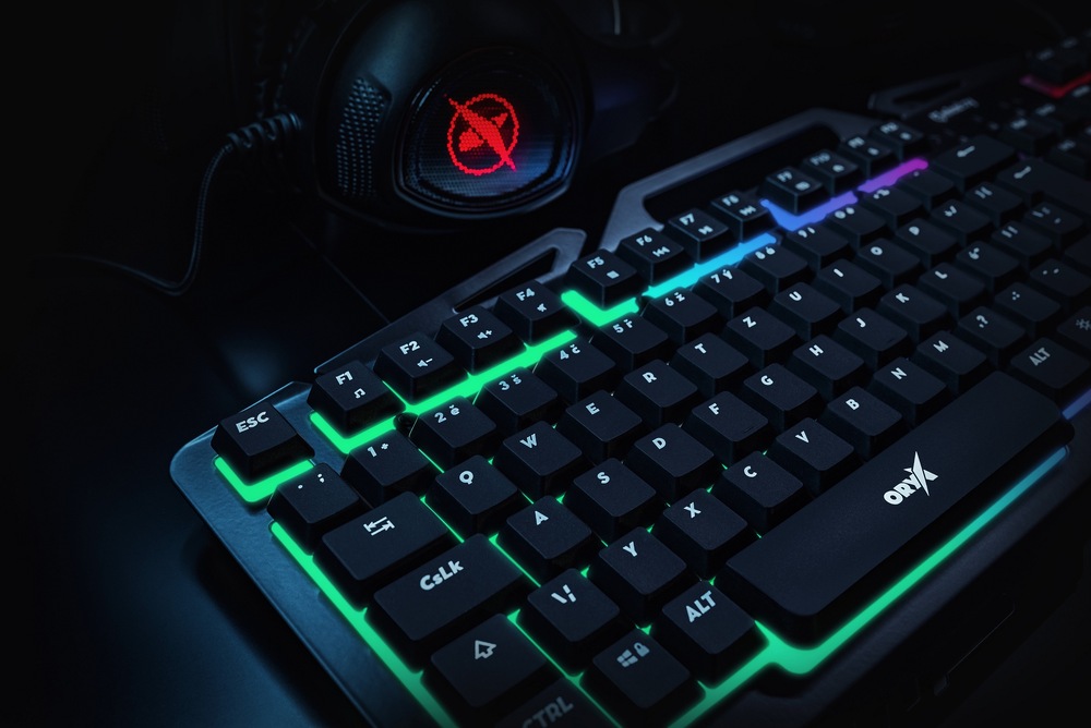 Klávesnice Niceboy ORYX K200 černá Klávesnice Niceboy ORYX K200 černá