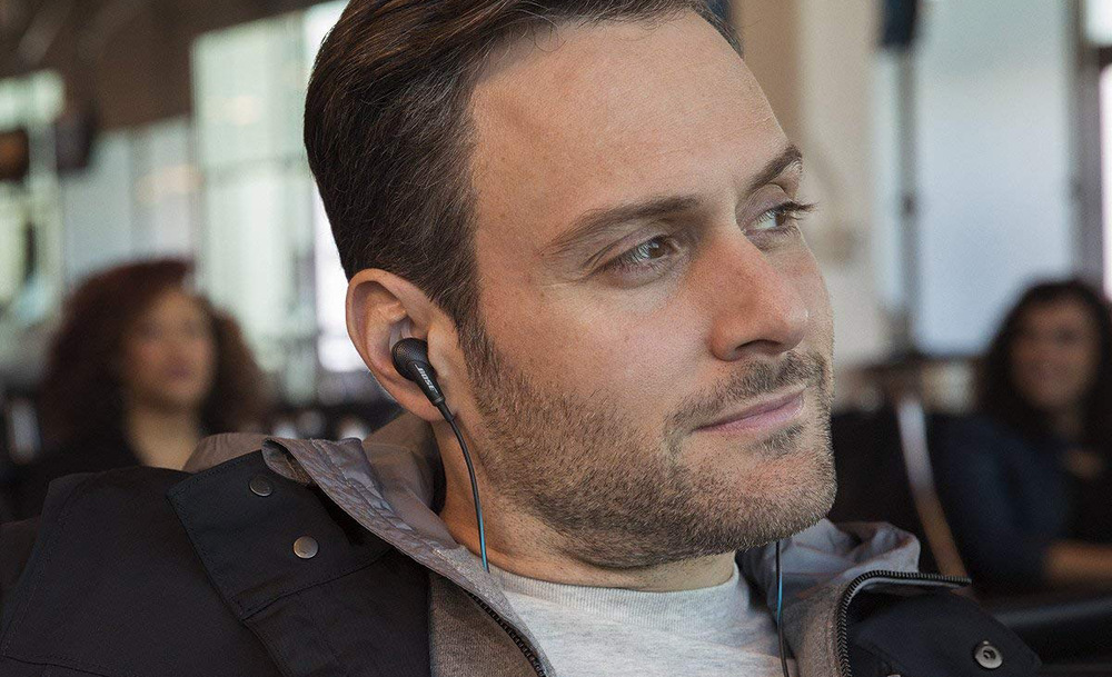 Sluchátka Bose QuietComfort 20 Samsung Galaxy černá/modrá