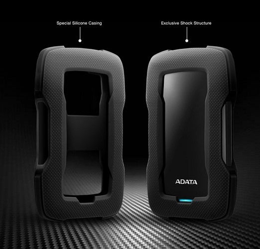 Externí pevný disk 2,5" ADATA HD330 1TB červený