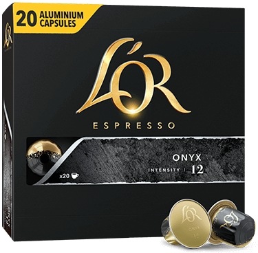 Kapsle pro espressa L’OR NCC Onyx (20 ks)