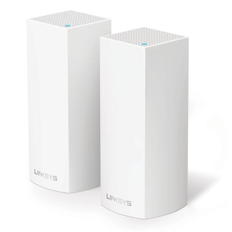 Přístupový bod (AP) Linksys Velop Mesh Wi-fi System, Tri-Band, 2-Pack bílý