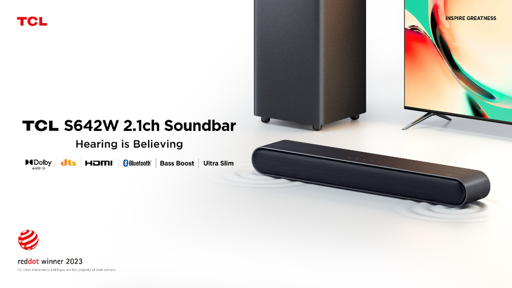 Soundbar TCL S642W černý