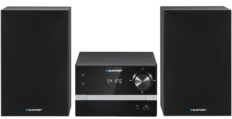 Mikrosystém Blaupunkt MS9BT s LED displejem, černá barva