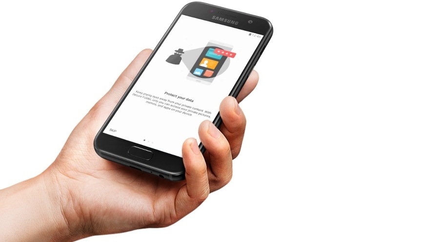 Mobilní telefon Samsung Galaxy A3 (2017) zlatý Samsung Galaxy A3 (2017)