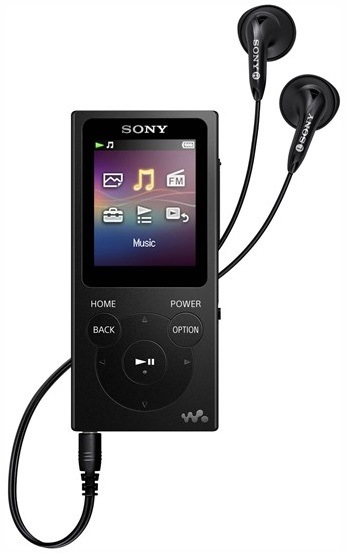MP3 přehrávač Sony NW-E394B černý