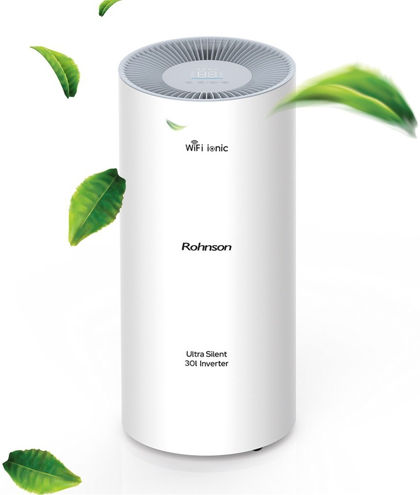 Odvlhčovač Rohnson R-9530 Wi-Fi Ionic Ultra Silent 30l Inverter bílý
