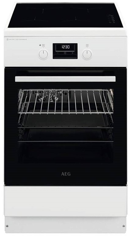 Indukční sporák AEG Mastery CIB56491BW bílý