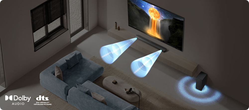 Soundbar Samsung HW-B450F černý