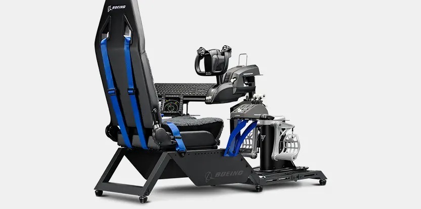 Letecký kokpit Next Level Racing Boeing Flight Simulator Commercial černý