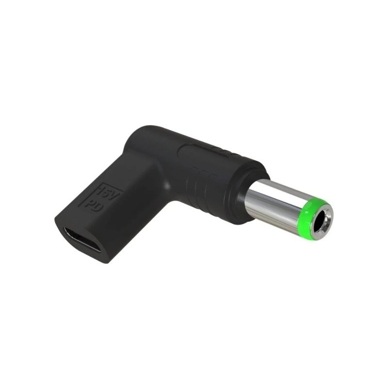 Adaptér WG Type-C (female) - DC/15V 6,3x3,0/Toshiba, NEC aj. černý
