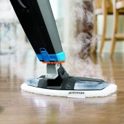 Parní mop Bissell 2113N PowerFresh Titanium černý/modrý/titanium