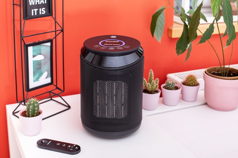 Teplovzdušný ventilátor Rohnson R-8064 Genius Wi-Fi černý Teplovzdušný ventilátor Rohnson R-8064 Genius Wi-Fi černý