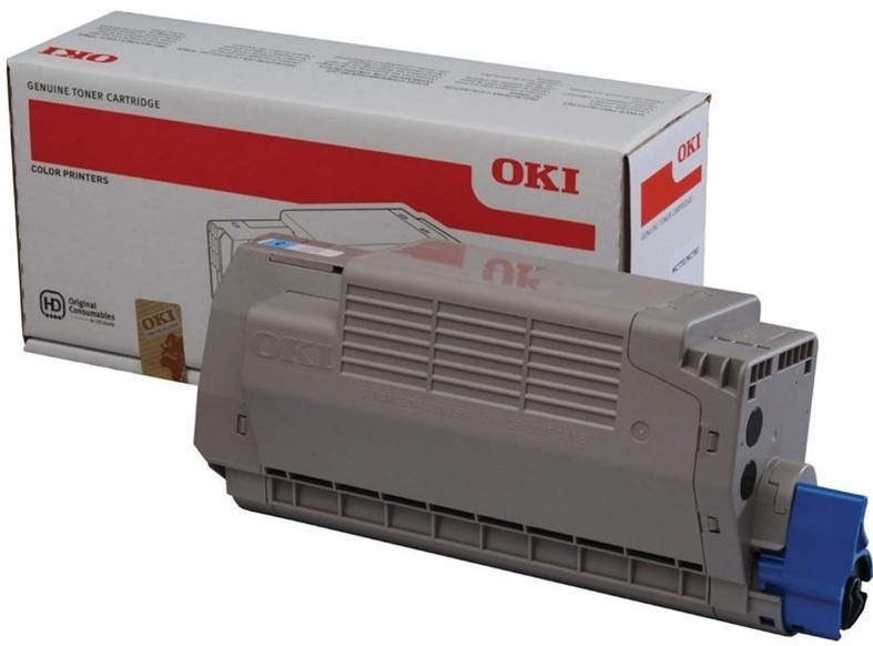 Toner OKI MC760/770/780, 6000 stran - azurový