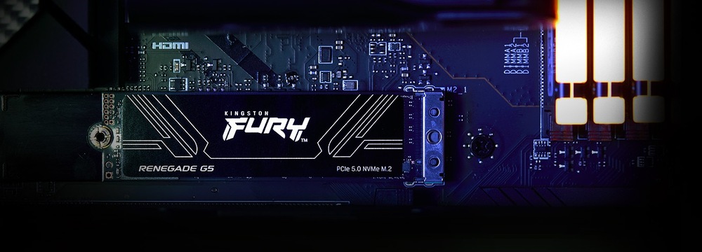 SSD Kingston FURY Renegade G5 4TB PCIe 5.0 NVMe černý