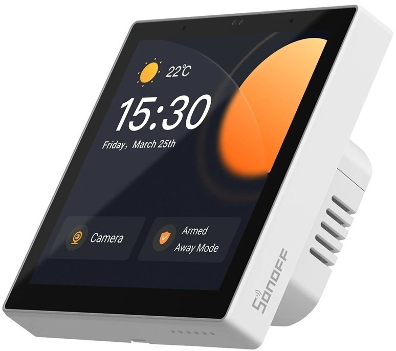 Řídicí jednotka Sonoff NSPanel Pro pro ovládání světel, senzorů, spínačů a kamer