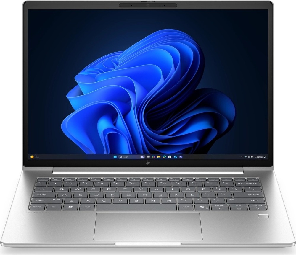 Přední strana laptopu s prostornou a kvalitní obrazovkou