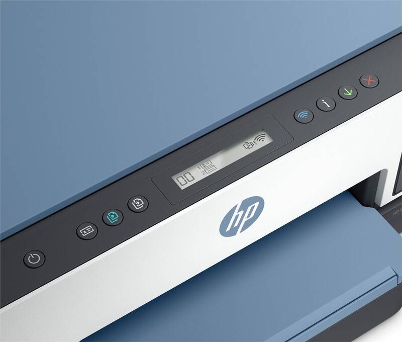 Tiskárna multifunkční HP Smart Tank 725 bílá/modrá Tiskárna multifunkční HP Smart Tank 725 bílá/modrá
