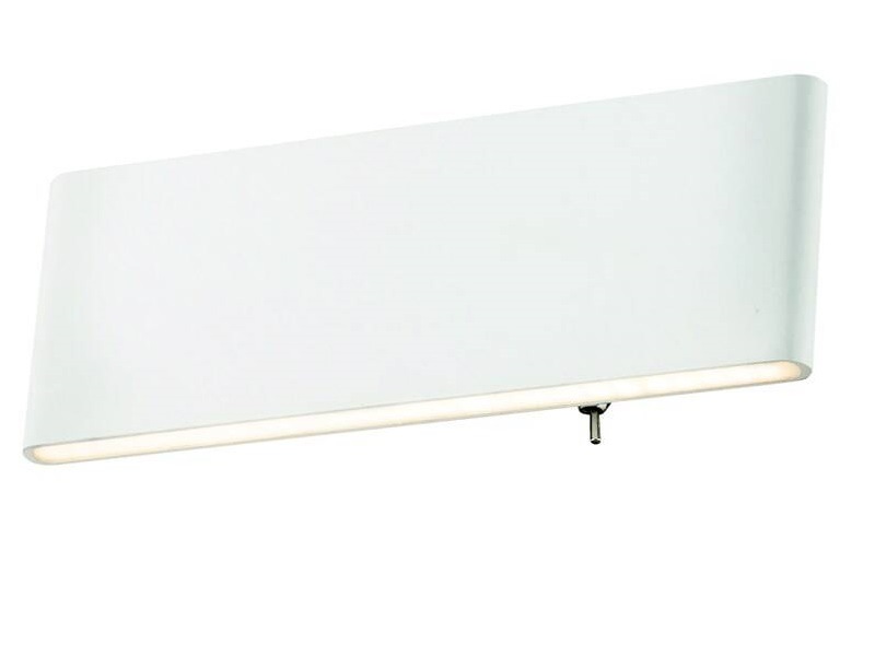Nástěnné svítidlo GLOBO Siegfried, 23 cm, LED, 8W bílé Nástěnné svítidlo GLOBO Siegfried, 23 cm, LED, 8W bílé