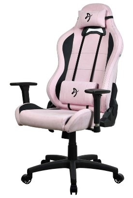 Herní židle Arozzi TORRETTA SuperSoft růžová