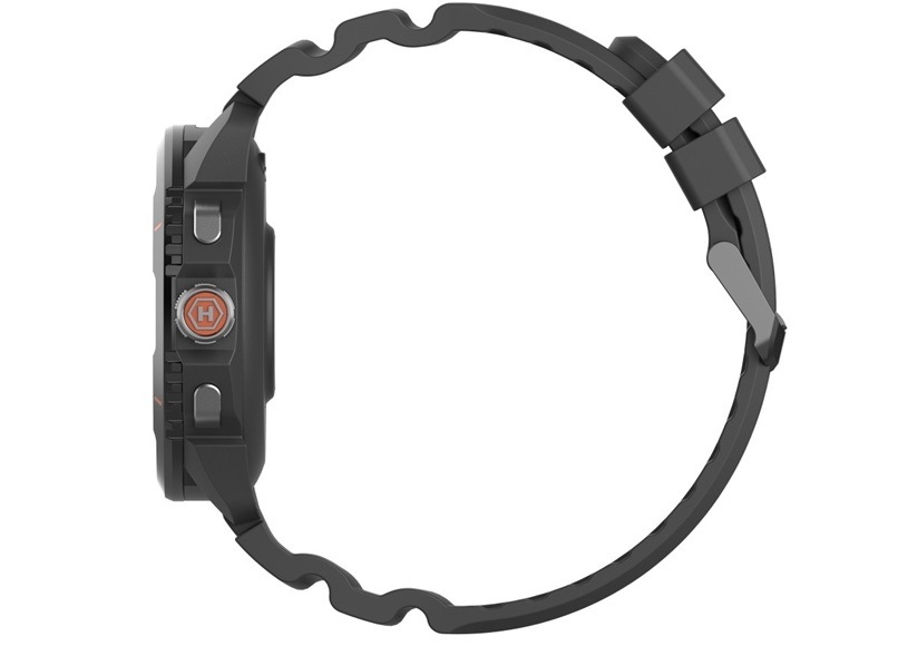 Chytré hodinky myPhone Hammer Watch 2 černé/oranžové