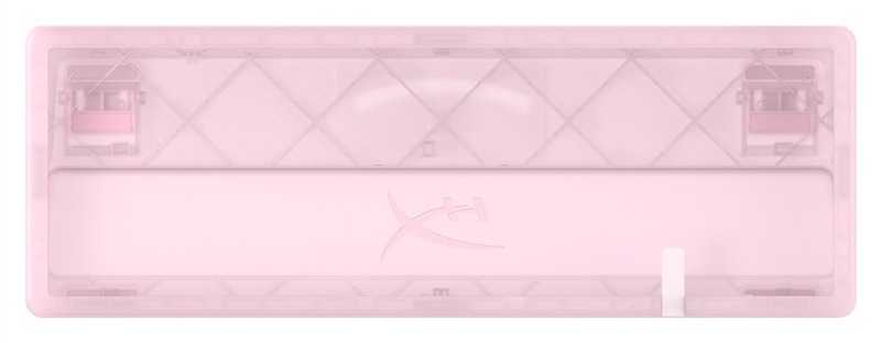 Kryt HyperX Origins 2 65 / Pro Pink Housing růžový Kryt klávesnice HyperX Origins 2 65 / Pro Housing – horní strana průsvitného těla s vnitřní výztuhou konstrukce