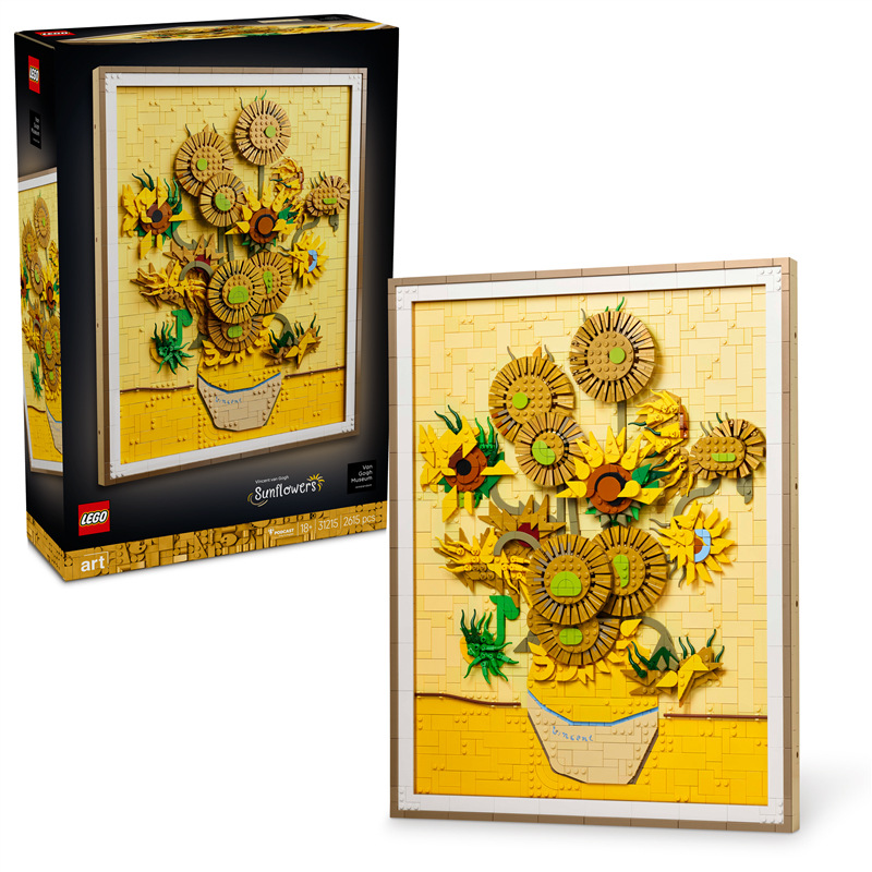 Stavebnice LEGO® Art 31215 Vincent van Gogh – Slunečnice Stavebnice LEGO® Art 31215 Vincent van Gogh – Slunečnice