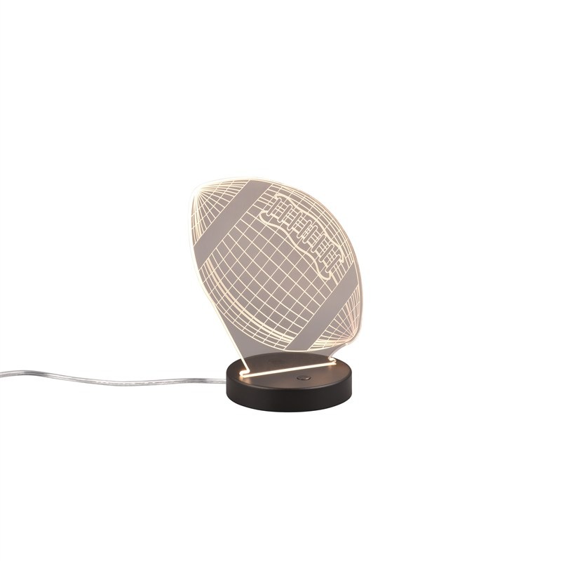 Stolní lampička Reality FOOTBALL Table lamp černá Stolní lampička Reality FOOTBALL Table lamp černá
