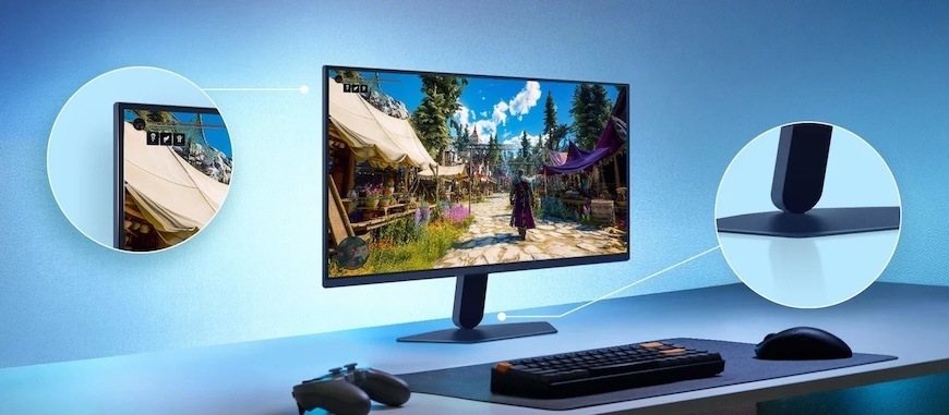 Herní monitor LG UltraGear 27G550B-B černý Monitor od LG si můžete nastavit tak, aby se vám dobře hrálo nebo pracovalo.