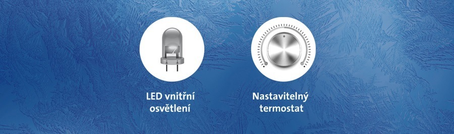 Chladnička ETA285090000E, LED osvětlení