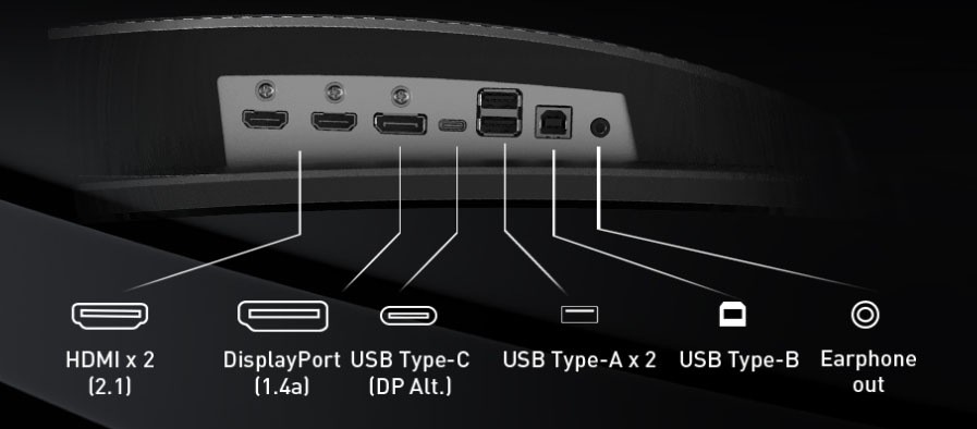Herní monitor MSI MAG 341CQP QD-OLED černý