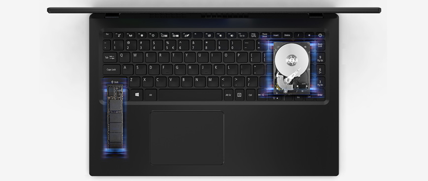 Notebook Acer Extensa 15 (EX215-57-54F9) stříbrný