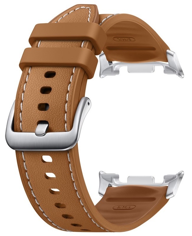 Řemínek Samsung Hybrid (S/M/L) hnědý