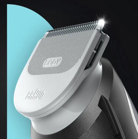 Zastřihovač tělový Braun BG 3350 Dark Grey Zastřihovač tělový Braun BG 3350 Dark Grey