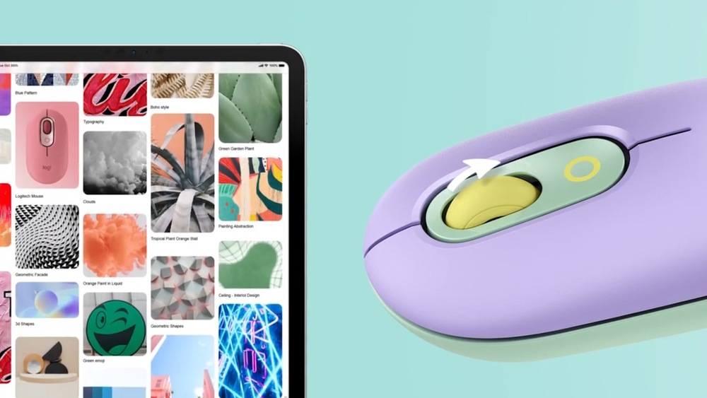 Myš Logitech POP růžová
